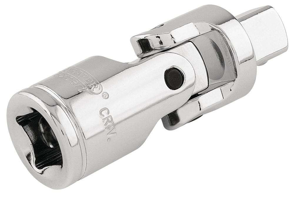 Draper UNIVERSAL JOINT 1/2DRIVE PCKD 16795 Universal Joints (Polished Chrome)