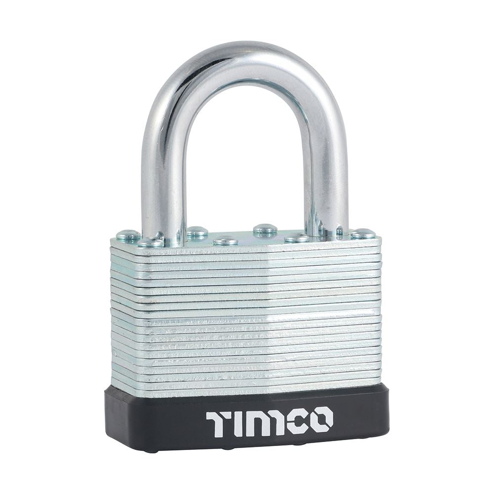 TIMCO Laminated Padlock 50mm Pack 1