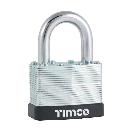 TIMCO Laminated Padlock 50mm Pack 1