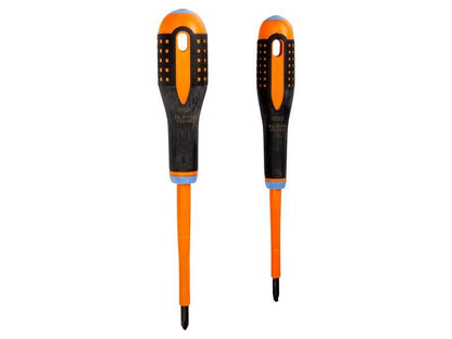 Bahco BE-9890S Insulated ERGO� Combi Screwdriver Twin Pack