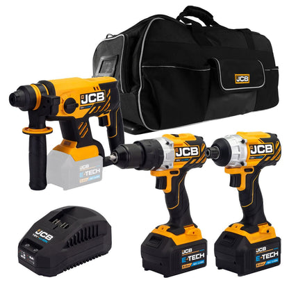 JCB 21-18BL3PK-5 Power Tool Kit 5Ah 18V Brushless Cordless Tool Kit Brushless Kit