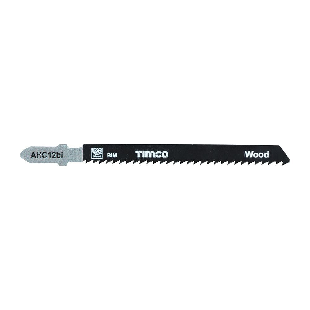 TIMCO Bi-Metal Jigsaw Blade for Wood T101BF Pack 5