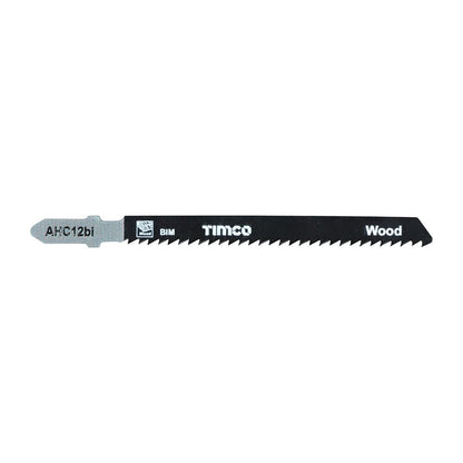 TIMCO Bi-Metal Jigsaw Blade for Wood T101BF Pack 5