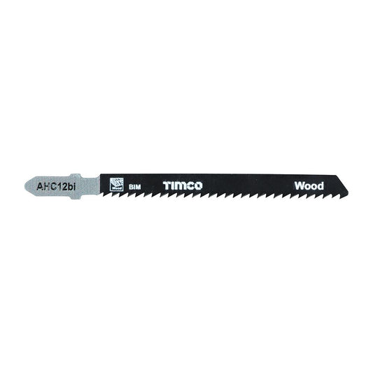 TIMCO Bi-Metal Jigsaw Blade for Wood T101BF Pack 5