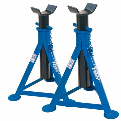 54721 Draper Expert Expert Axle Stands, 2 Tonne (Pair) AS2000 Professional Trade DIY Workshop Garage Use