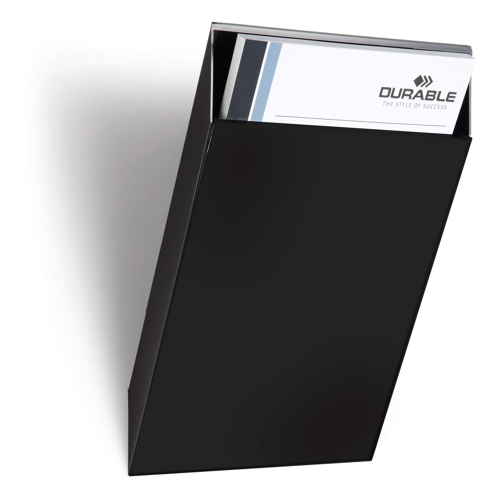 Durable Tray Extension for FLEXIBOXX A4 Portrait Literature Holder | Black