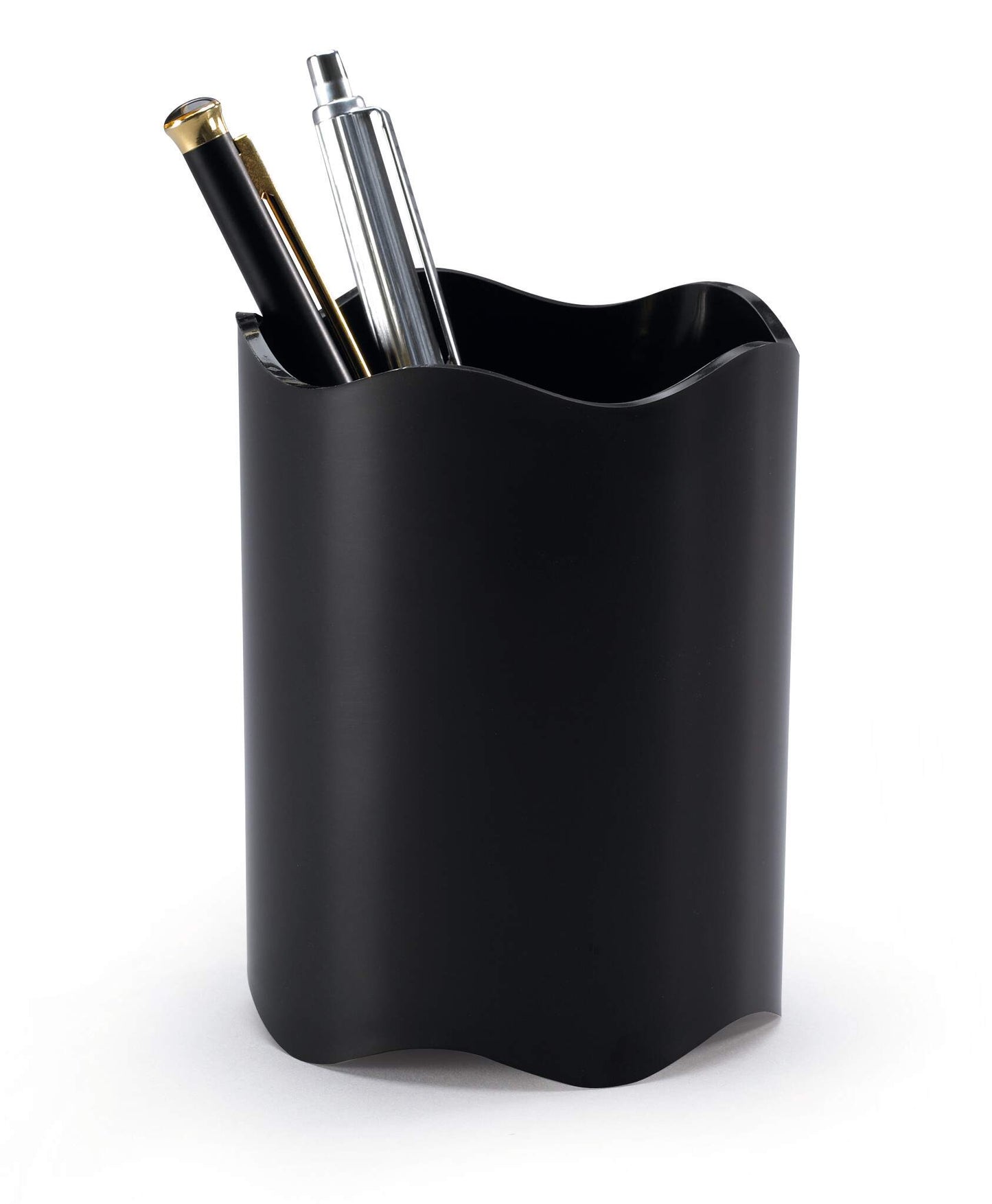 Durable TREND Pen Pot Pencil Holder Desk Tidy Organizer Cup | Black