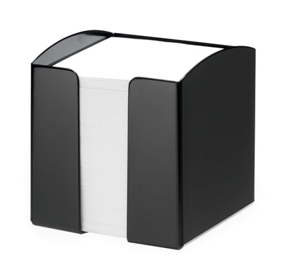 Durable TREND 800 Sheet Note Box Memo Pad Cube | Black