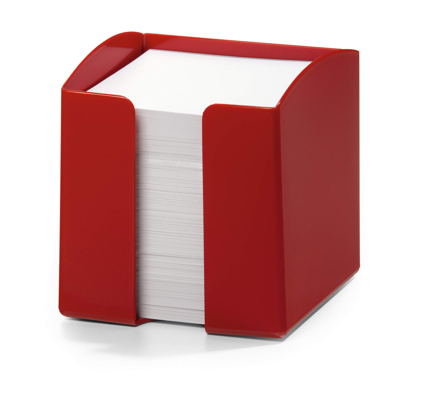 Durable TREND 800 Sheet Note Box Memo Pad Cube | Red