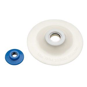 Draper GRINDER PAD 90MMX3/8X24 UNF 27940 Rubber Backing Pad (100mm)