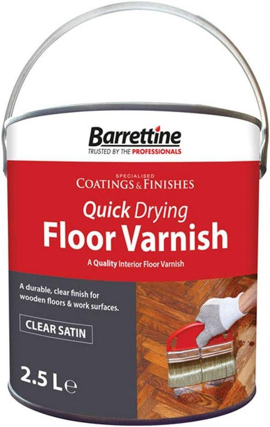 TIMCO Quick Drying Floor Varnish nan 2.5L Pack 1.0