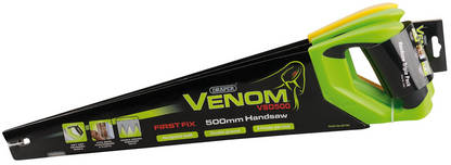 Draper VENOM 500MM SAW TRIPLE PACK 17693 17693 Double Ground Handsaws (Pack of 3)