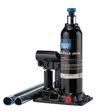 Draper 2 TONNE BOTTLE JACK 99766 99766 Hydraulic Bottle Jacks
