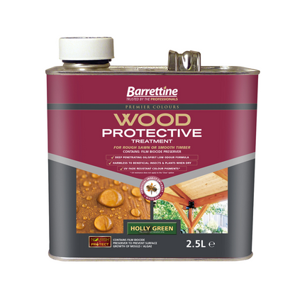 Barrettine Wood Protective Treatment Shed Fence Timber Wood Stain All Colours