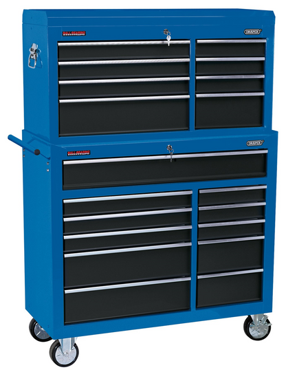 Draper 40 COMBI KIT 17764 40" Combined Roller Cabinet and Tool Chest (19 Drawer)