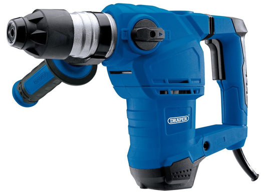 56404 Draper 230V SDS+ Rotary Hammer Drill, 4.9kg, 1500W SDSHD1400D Drills Professional Trade DIY Workshop Garage Use