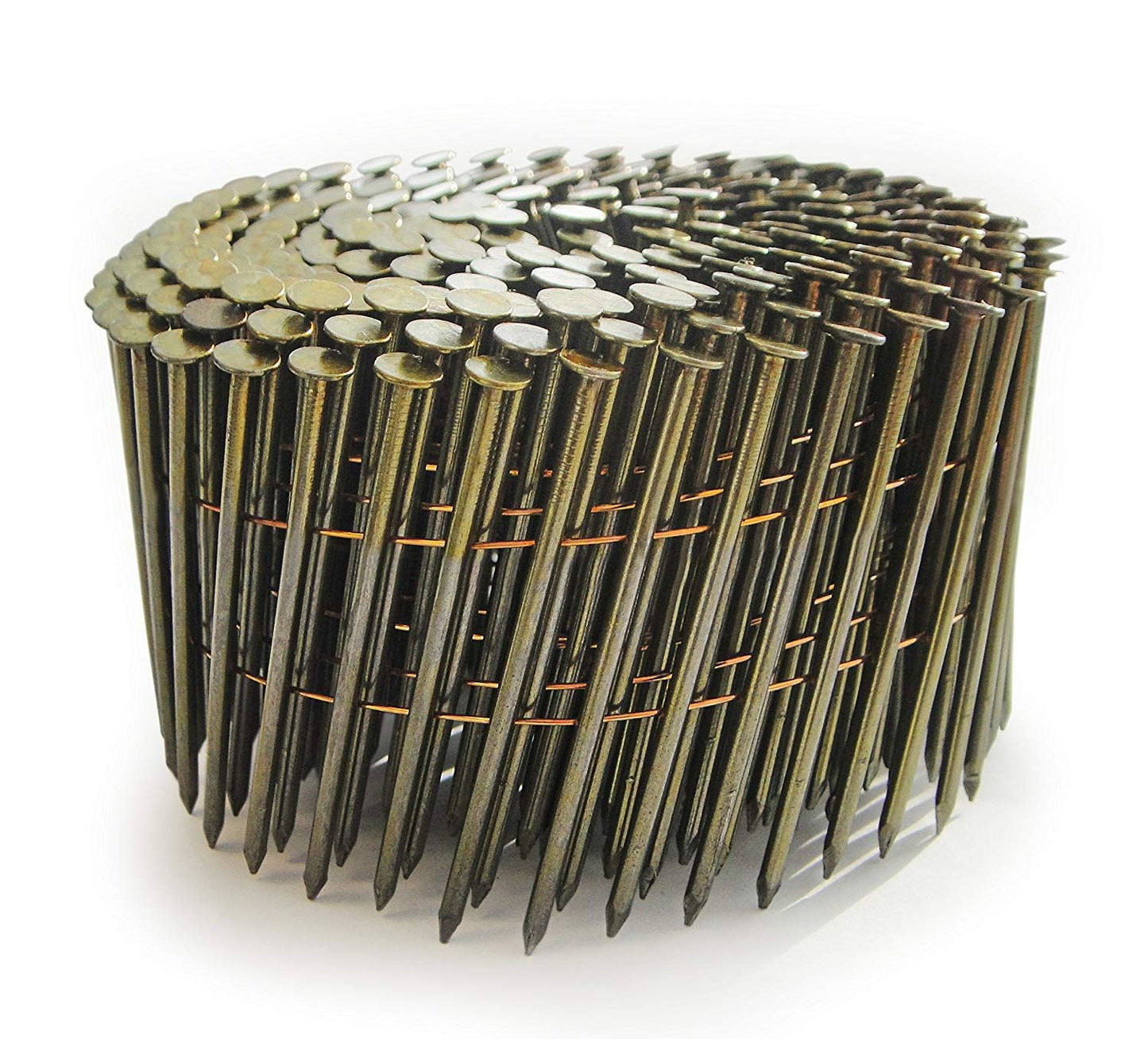 Tacwise 0996 Type 2.1 40 mm Coil Nails Galvanised Flat Top Pack of 14400 for Nail Staple Guns Trade Fixing