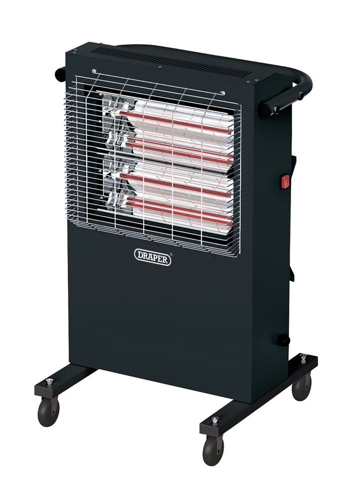 Draper 2.8KW INFRARED RUBYQTZ HEATER 04745 Infrared Cabinet Heater