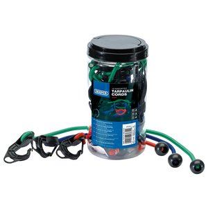 Draper 12PC TARPAULIN CORD SET 93670 Tarpaulin Cord Set (12 Piece)
