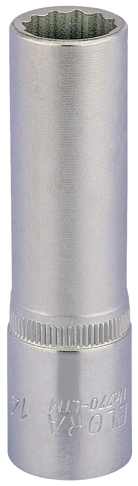 Draper 14MM BI-HEX DEEP SOCKET 1/2DR 11934 1/2" Sq. Dr. Metric Bi-Hexagon Deep Sockets
