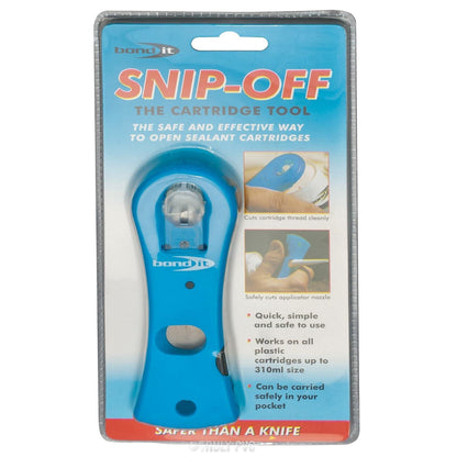 Bond It BDSNIP Sealant Cartridge Snip Off Tool for Cutting Sealant Nozzles Opening Cartridges and Preparing Silicone Adhesive and Caulk Tubes