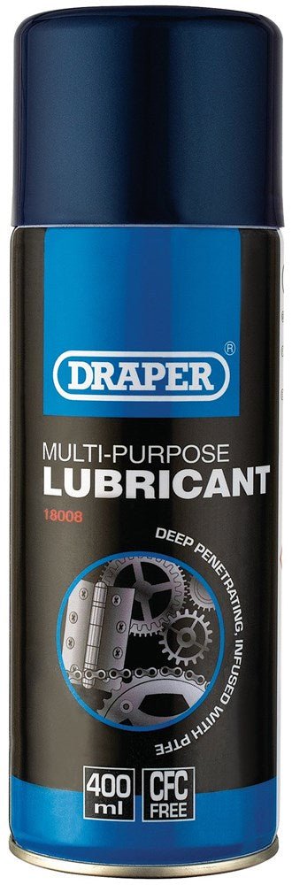 DRAPER 18008 - Multi Purpose Lubricant (400ml)