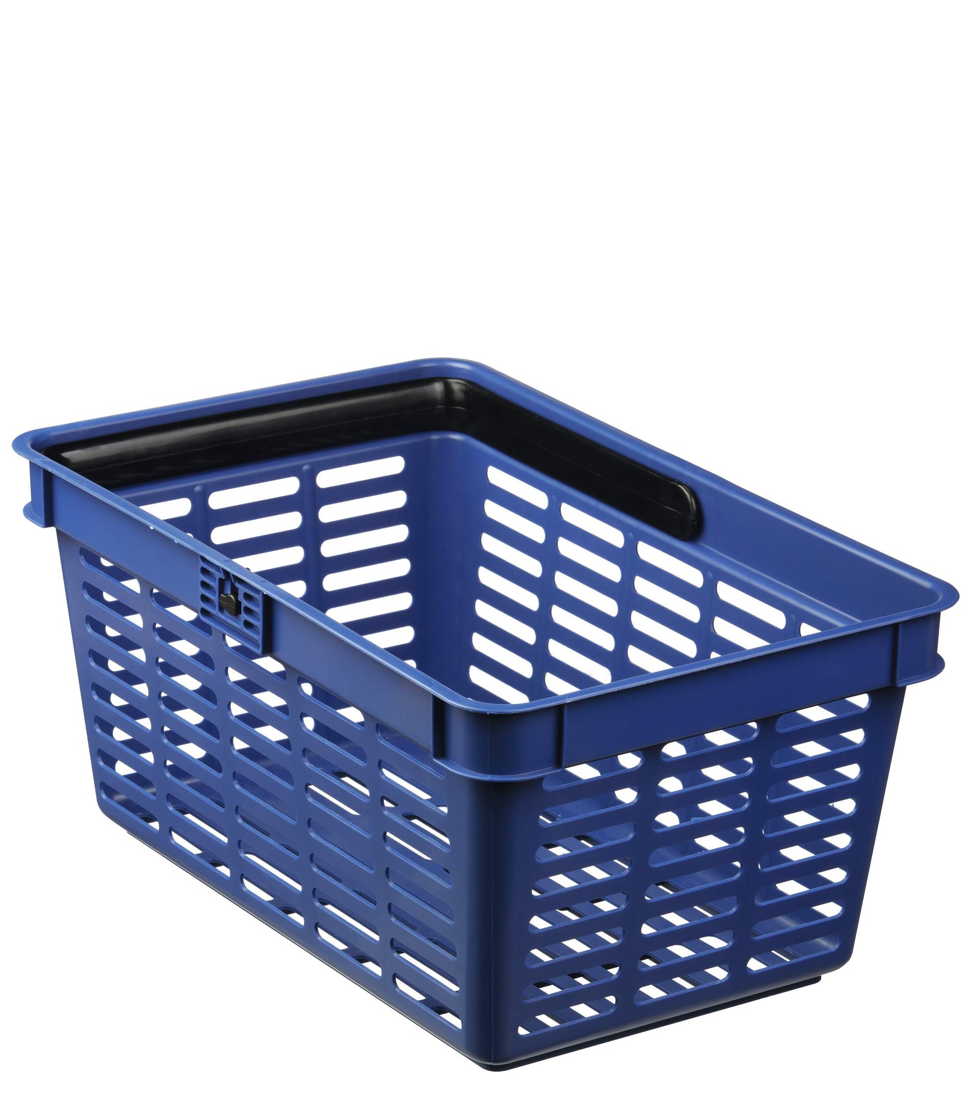 Durable Erganomic Stackable Shopping Basket | 19 Litres | Blue