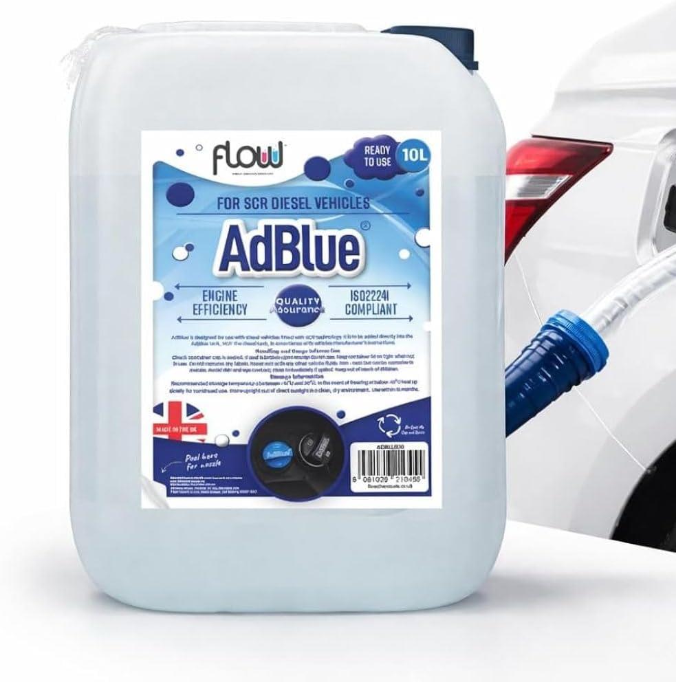 Flowchem AdBlue 10 Litre Diesel Exhaust Fluid ISO 22241 Emissions