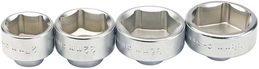 Draper 27MM OIL FILTER CAP SOCKET 13425 3/8" Sq. Dr. Oil Filter Cap Sockets