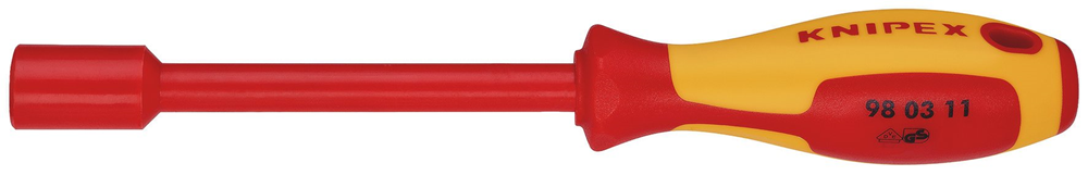 Draper 11MM NUT DRIVER 18741 18741 VDE Insulated Nut Drivers