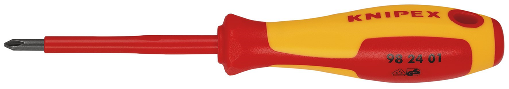 Draper PH1 SCREWDRIVER 18802 18802 VDE Insulated Phillips Screwdrivers