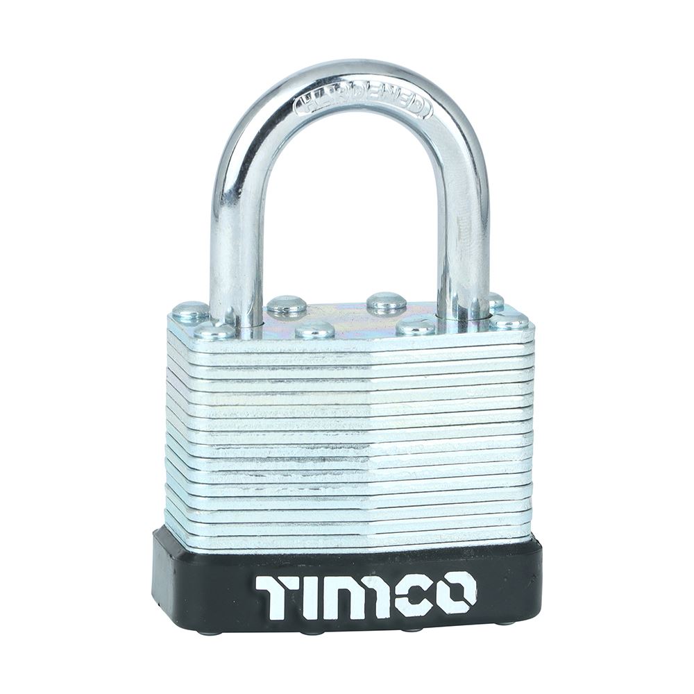 TIMCO Laminated Padlock 40mm Pack 1