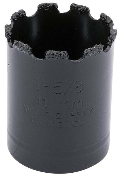 Draper TUNGSTEN CAR.GRITH.SAW 41MM 34915 Tungsten Carbide Grit Hole Saws