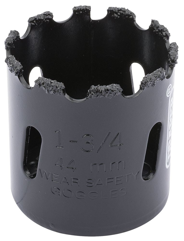 Draper TUNGSTEN CAR.GRITH.SAW 44MM 34932 Tungsten Carbide Grit Hole Saws