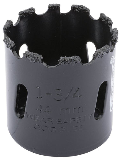 Draper TUNGSTEN CAR.GRITH.SAW 44MM 34932 Tungsten Carbide Grit Hole Saws