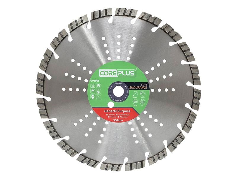CorePlus CORDBGP300E GP300E Elite General-Purpose Diamond Blade 300mm