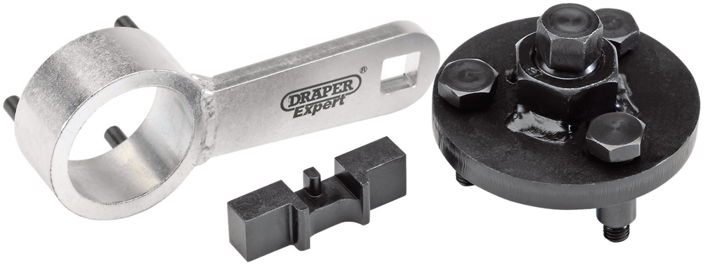 Draper CAMSHAFT SPROCKET PULLER TOOL 19156 Engine Timing Kit (AUDI, SEAT, SKODA, VOLKSWAGEN)