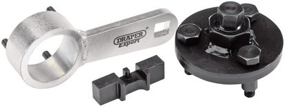 Draper CAMSHAFT SPROCKET PULLER TOOL 19156 Engine Timing Kit (AUDI, SEAT, SKODA, VOLKSWAGEN)