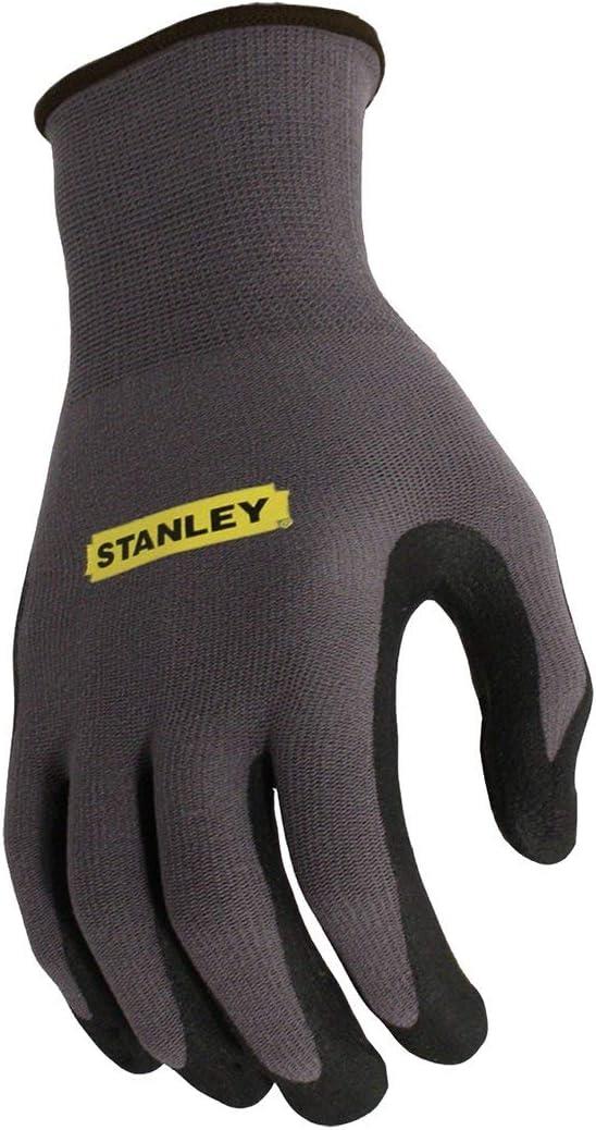STANLEY SY510L Razor Tread Gripper Work Gloves Large Heavy Duty Grip
