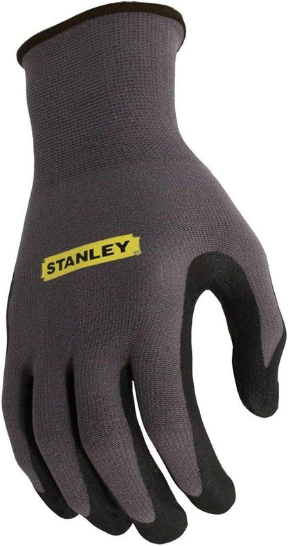STANLEY SY510L Razor Tread Gripper Work Gloves Large Heavy Duty Grip