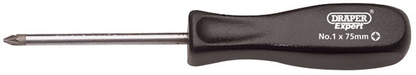 Draper NO1X75 PZ-TYPE S/DRIVER-PCKD 19535 Mechanic's Pattern PZ TYPE Screwdrivers