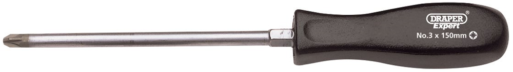 Draper NO3X150 PZ-TYPE S/DRIVER-PCKD 19538 Mechanic's Pattern PZ TYPE Screwdrivers