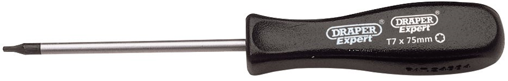 Draper T7X75MM TX-STAR S/DRIVER PCKD 19550 Mechanic's Pattern Draper TX-STARÂ® Drivers