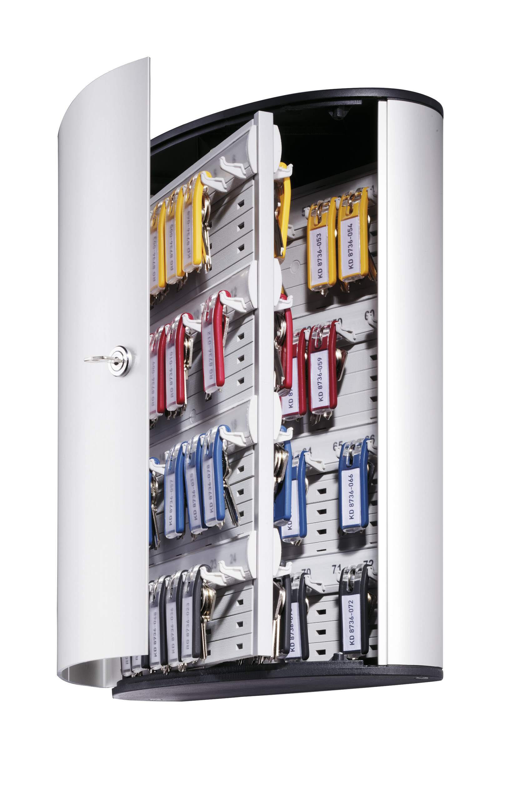 Durable Key Safe 72 Lock Box | Holds 72 Keys | Includes 6 Key Clips