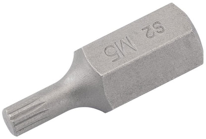 Draper M5 XZN BIT 10MM HEX X 30MM 33339 Spare 10mm Hex. Insert Bits For Mechanic's Bit Sets