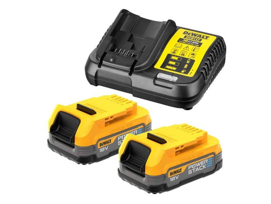 DeWalt DCB1102 E2 XR POWERSTACK Starter Kit 18V
