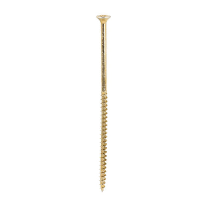 TIMCO Solo Woodscrew PZ2 CSK ZYP 5.0 x 120 Gold Pack 100