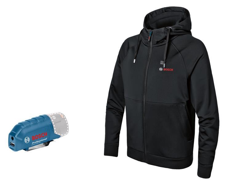 BSH GHH 12+18V XA Professional Heated Hoodie Small