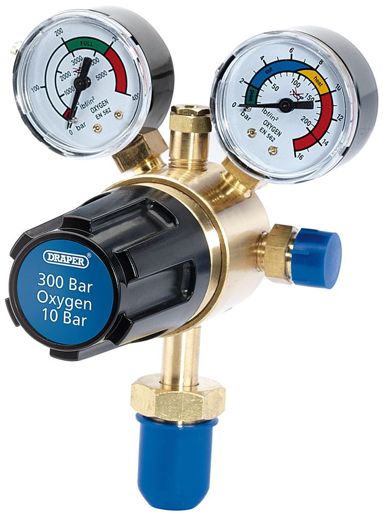 Draper 300 BAR OXYGEN REGULATOR 35010 300 bar Oxygen Regulator