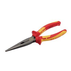 Draper 200MM L/NOSE PLIERS (TETHERED) 99068 99068 VDE Long Nose Pliers